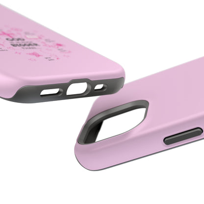 Pink Faith Phone Case — "God Is So Much Bigger Than..." Magnetic Impact-Resistant Case