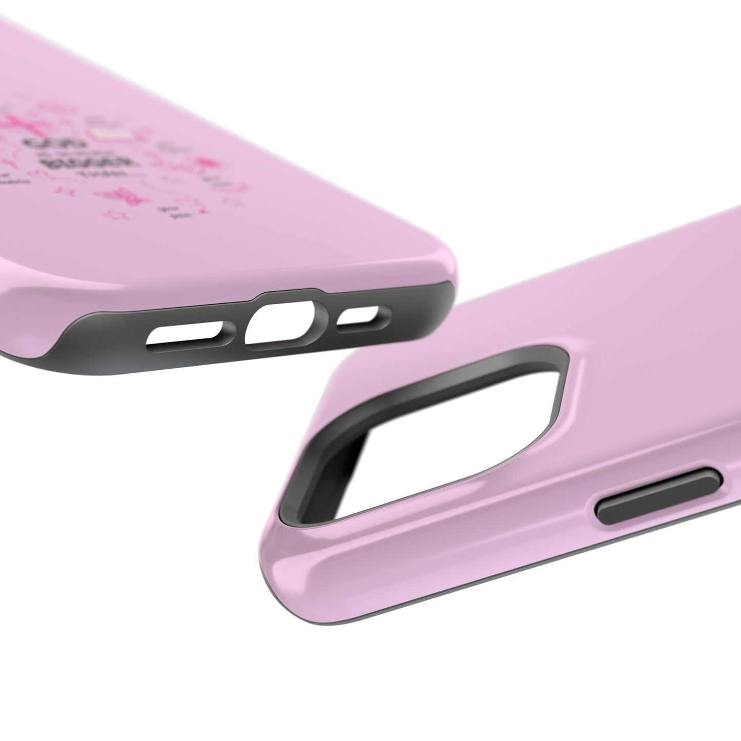 Pink Faith Phone Case — "God Is So Much Bigger Than..." Magnetic Impact-Resistant Case