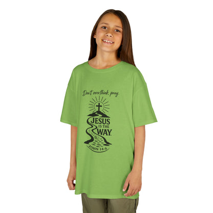 UnisexKids Tee — "Jesus Is The Way" Faith Graphic (John 14:6)