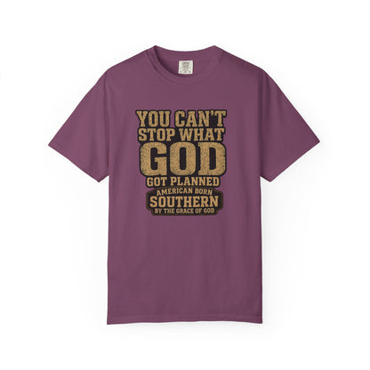 BIG FROST You Can't Stop What God Got Planned DOUBLE SIDED PRINT Tee