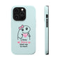Christian Cute Heart Phone Case — "I Know Jesus Loves Me So Much" Magnetic Impact-Resistant Case