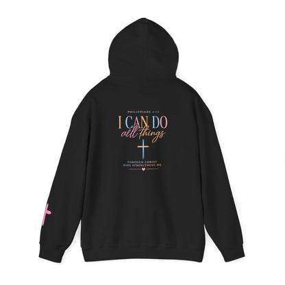 I Can Do All Things Christian Hoodie — Inspirational Faith Pullover