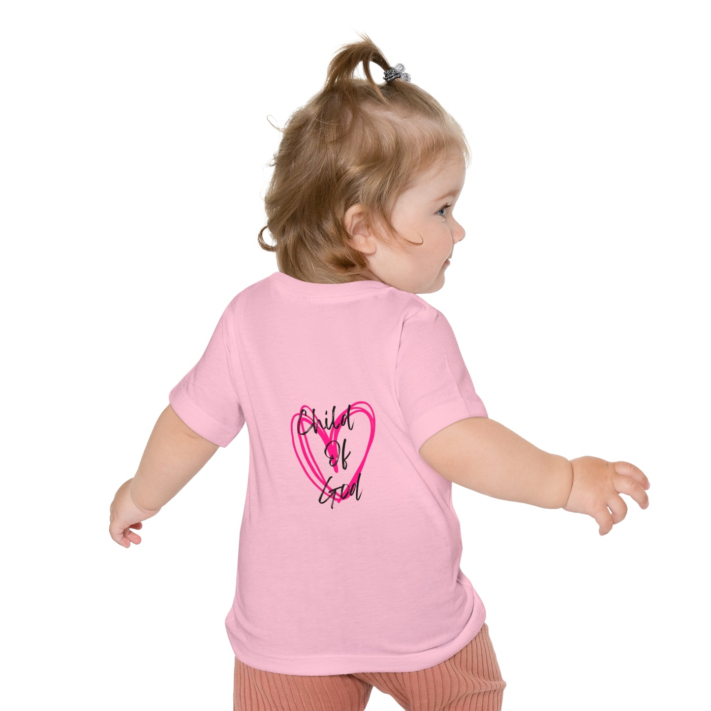 Baby T-Shirt — "My Cup Overflows With Blessings" Christian Infant Tee (Psalms 23:5)