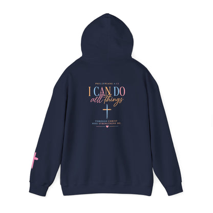 I Can Do All Things Christian Hoodie — Inspirational Faith Pullover