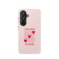 iPhone Case — "Jesus Won My Heart" Pink Magnetic Impact-Resistant Phone Case
