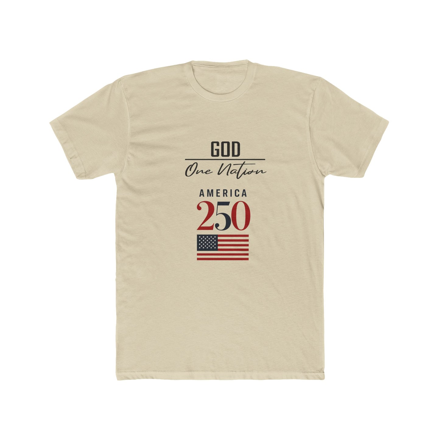 God One Nation - America 250 Patriotic Tee