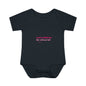 Infant Bodysuit – "God Is Within Her She Will Not Fall" Pink Cross Christian Baby Onesie