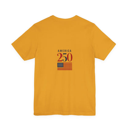 Stand for the Flag, Kneel for the Cross Tee — America 250 Patriotic T‑Shirt