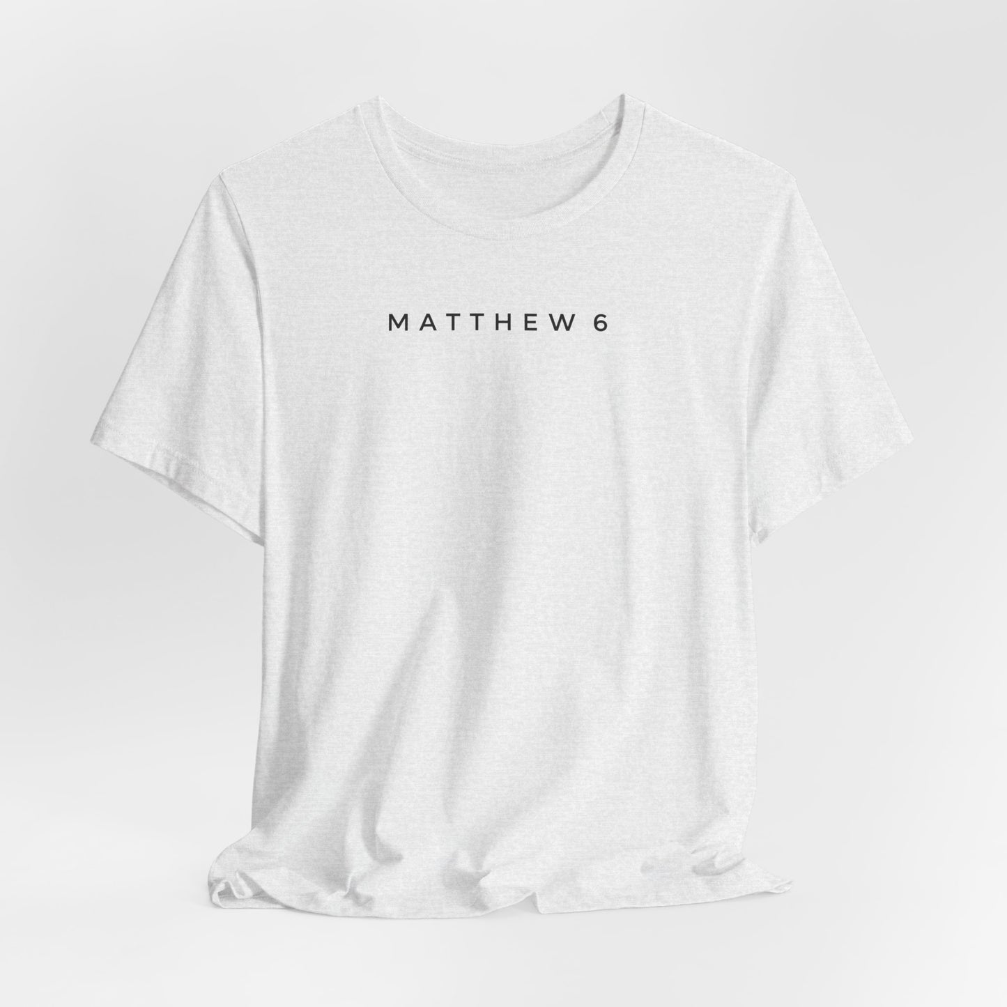 Matthew 6 Prayer Cross Tee — Our Father Lord's Prayer Christian T-Shirt