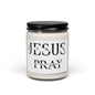 Jesus Pray Scented Soy Candle — 9oz Inspirational Christian Gift