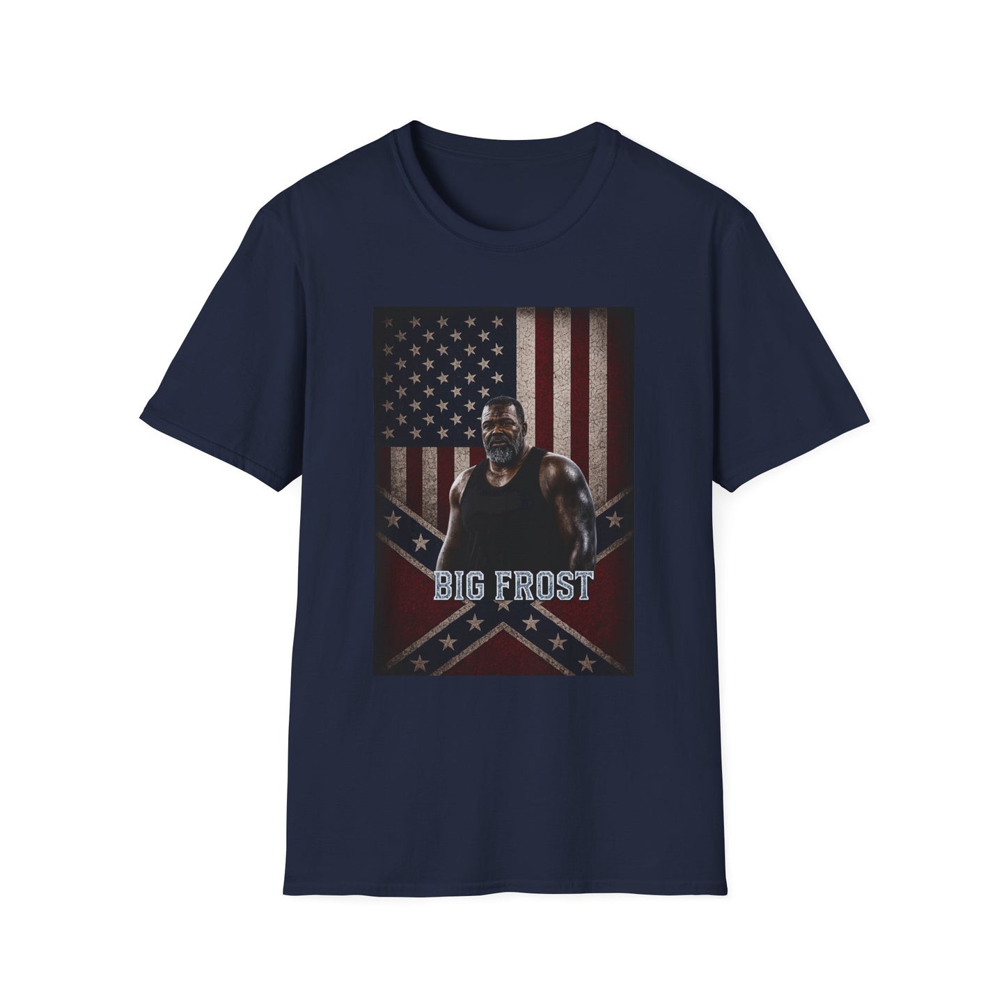 Big Frost "American by Birth, Southern by the Grace of God" DOUBLE SIDED PTINT T-Shirt