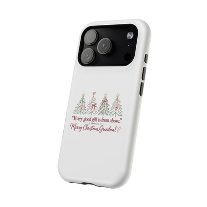 Christmas Grandma Phone Case — “Every good gift is from above” Magnetic Impact-Resistant Case