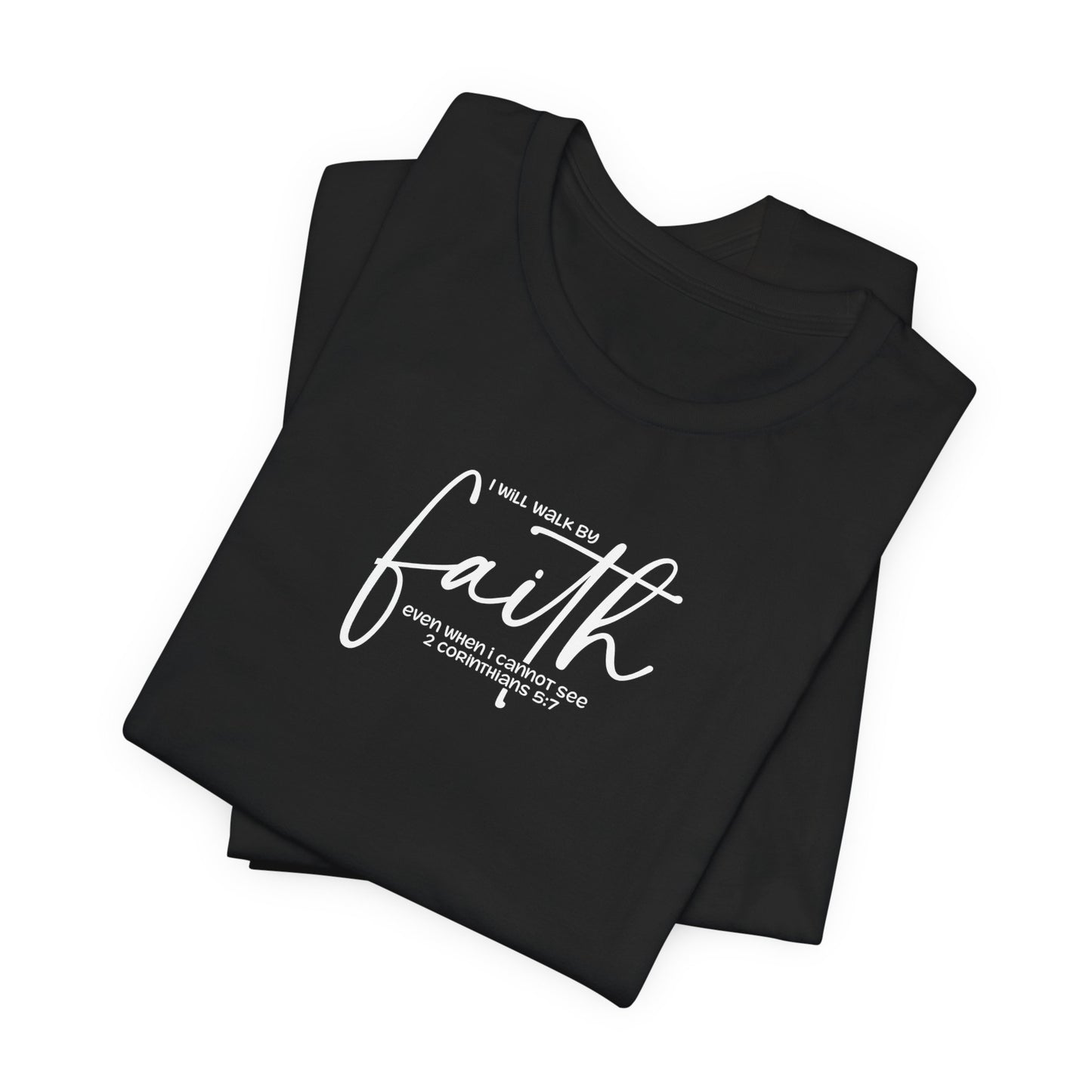 “He Left the 99 to Rescue Me” Double print Shepard Playing Card Christian Tee