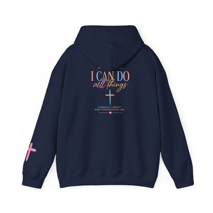 I Can Do All Things Christian Hoodie — Inspirational Faith Pullover