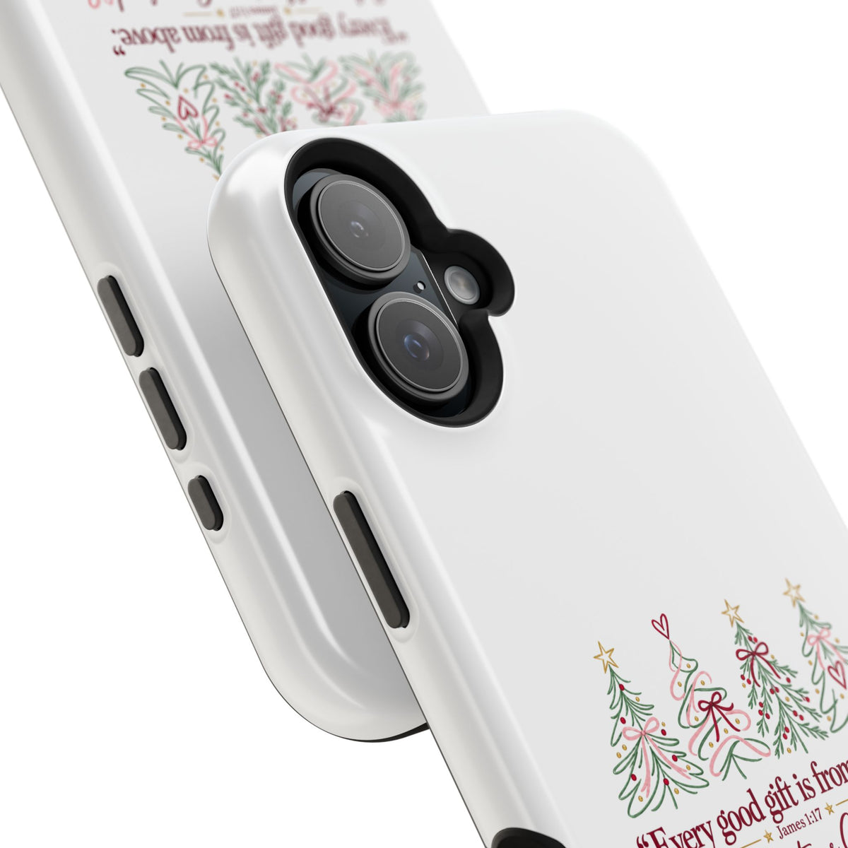 Christmas Grandma Phone Case — “Every good gift is from above” Magnetic Impact-Resistant Case