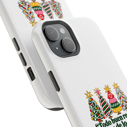 Christmas Grandma Phone Case — “Todo buen regalo viene de lo alto” Magnetic Impact-Resistant Case