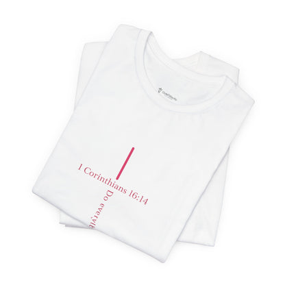 Christian Kids Tee — Cute Tooth Fairy Design with “I Know Jesus Loves Me So Much”