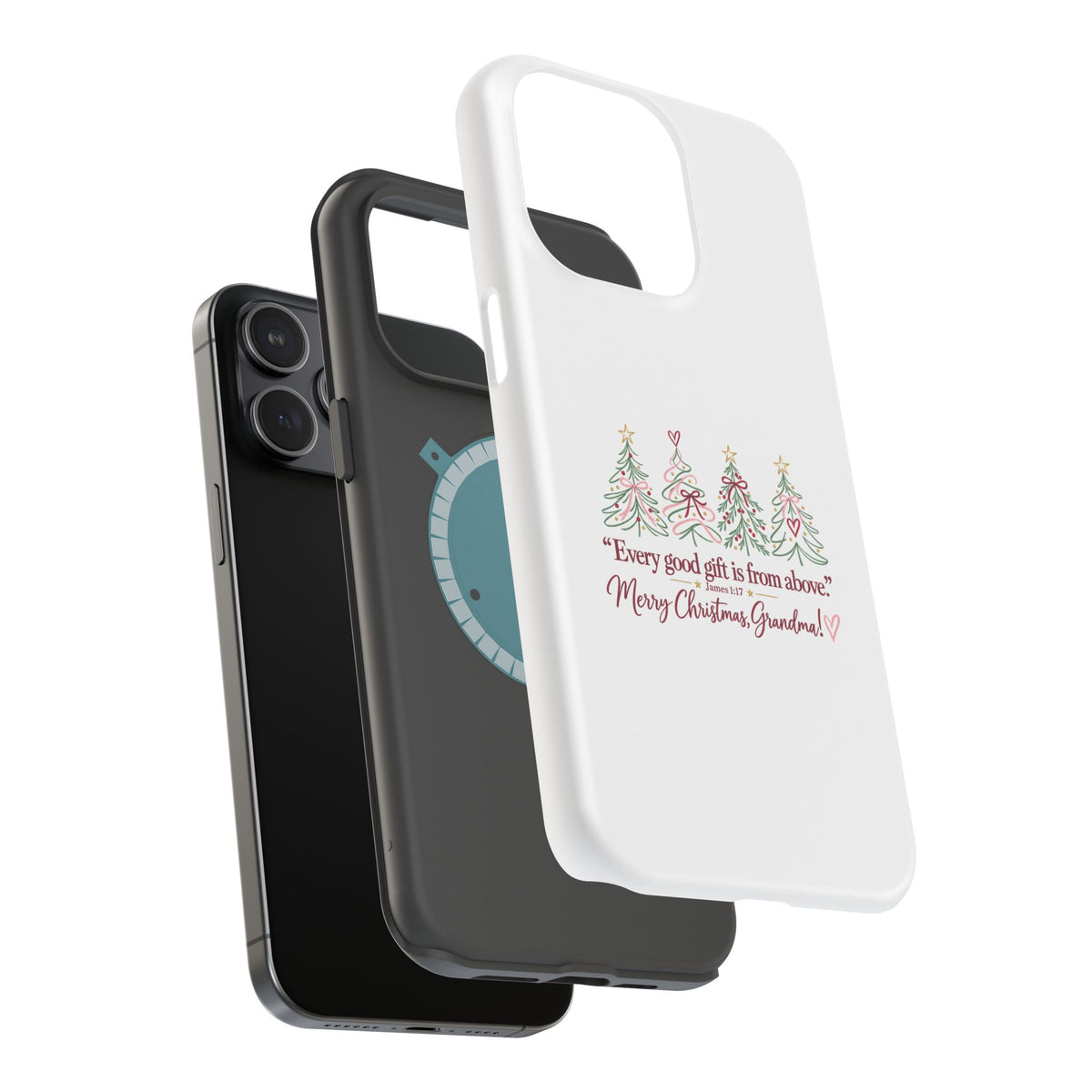 Christmas Grandma Phone Case — “Every good gift is from above” Magnetic Impact-Resistant Case