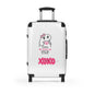 Suitcase — "I Know Jesus Loves Me So Much XOXO" Cute Christian Travel Luggage