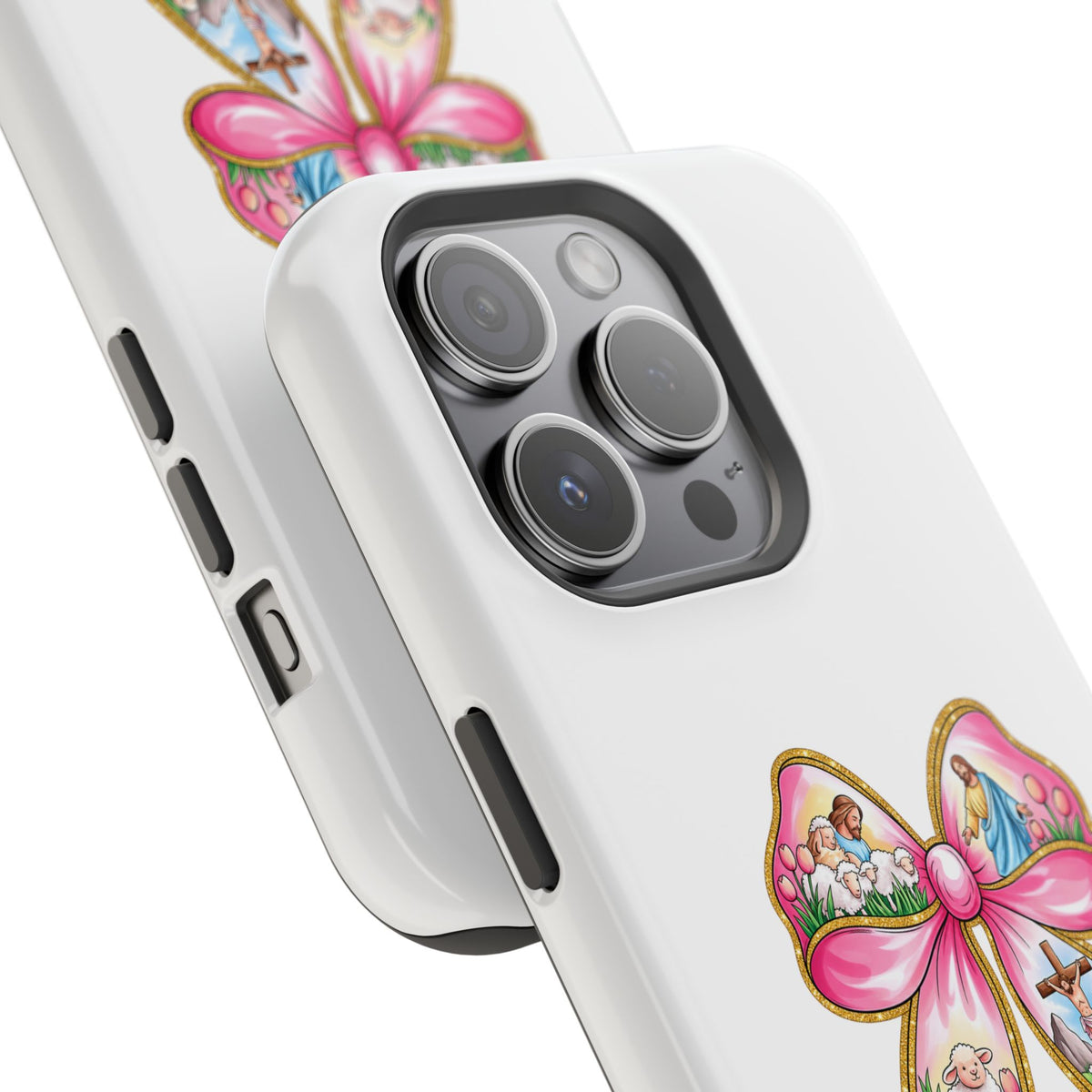 Give It to God Phone Case — Floral Bow Christian iPhone Cover
