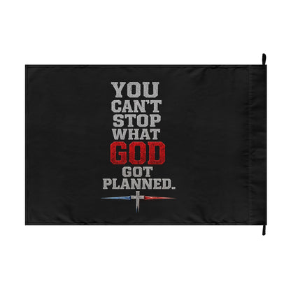 Big Frost Flag — "You Can't Stop What God Got Planned" Double-Sided