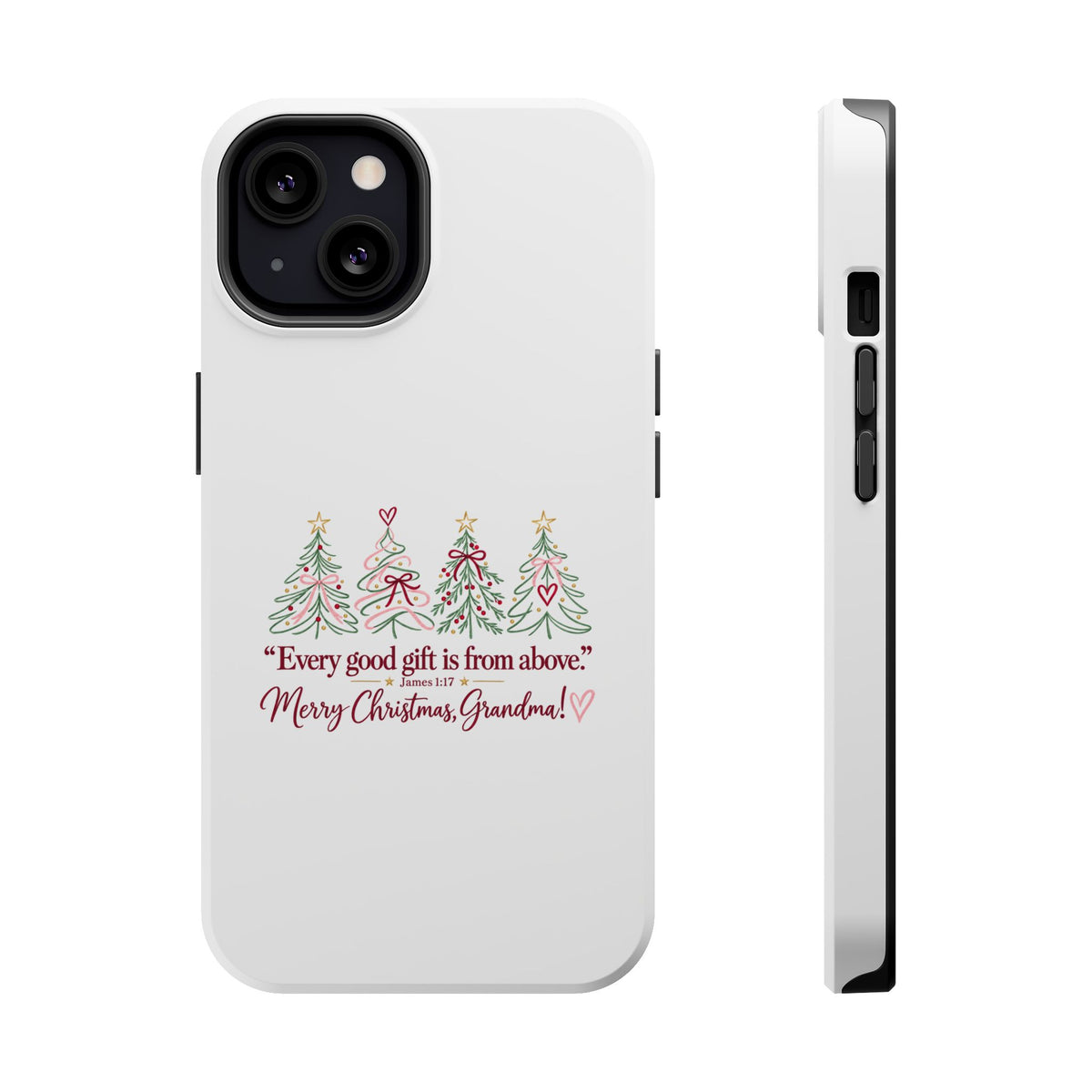 Christmas Grandma Phone Case — “Every good gift is from above” Magnetic Impact-Resistant Case