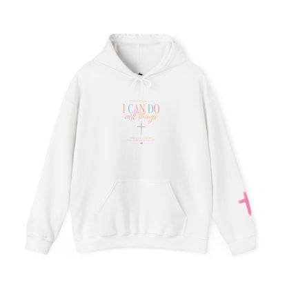 I Can Do All Things Christian Hoodie — Inspirational Faith Pullover