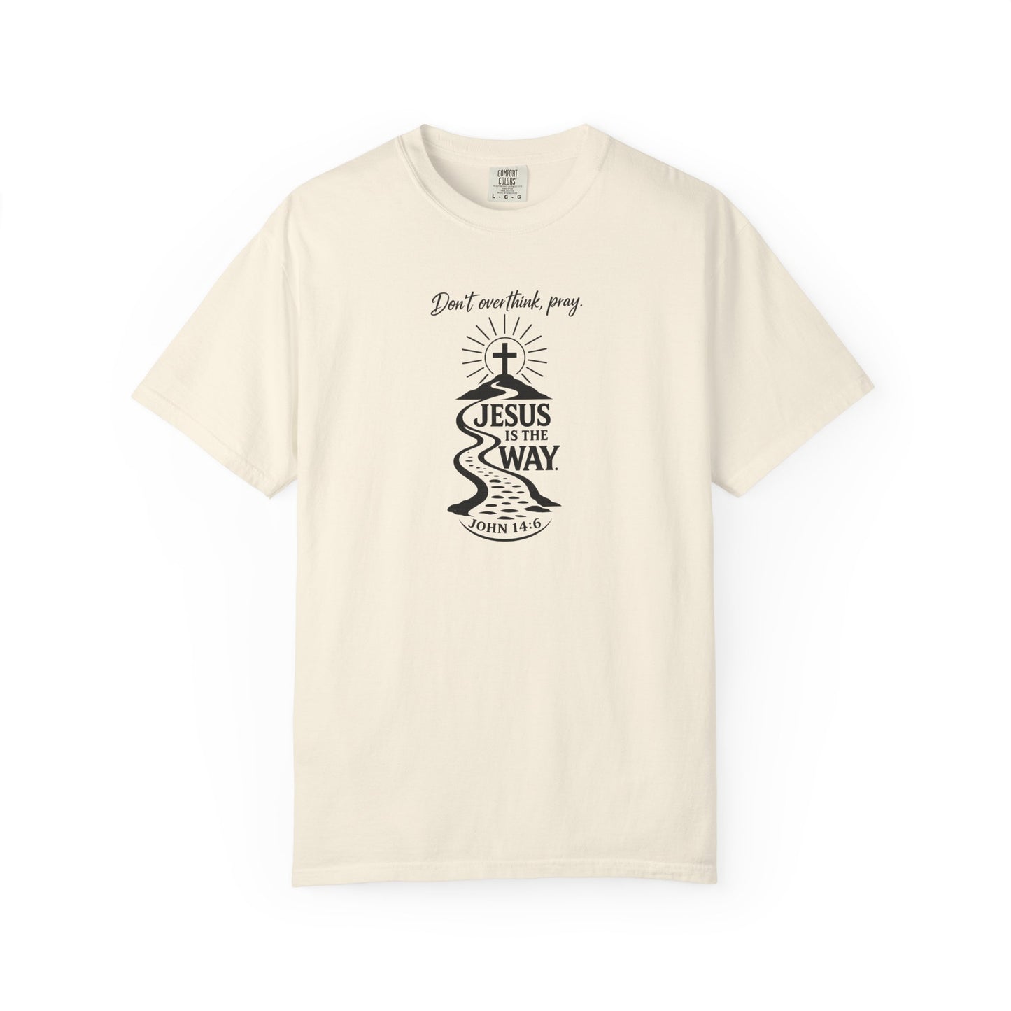 Jesus Is the Way T-Shirt — Christian Faith Graphic Tee (John 14:6)