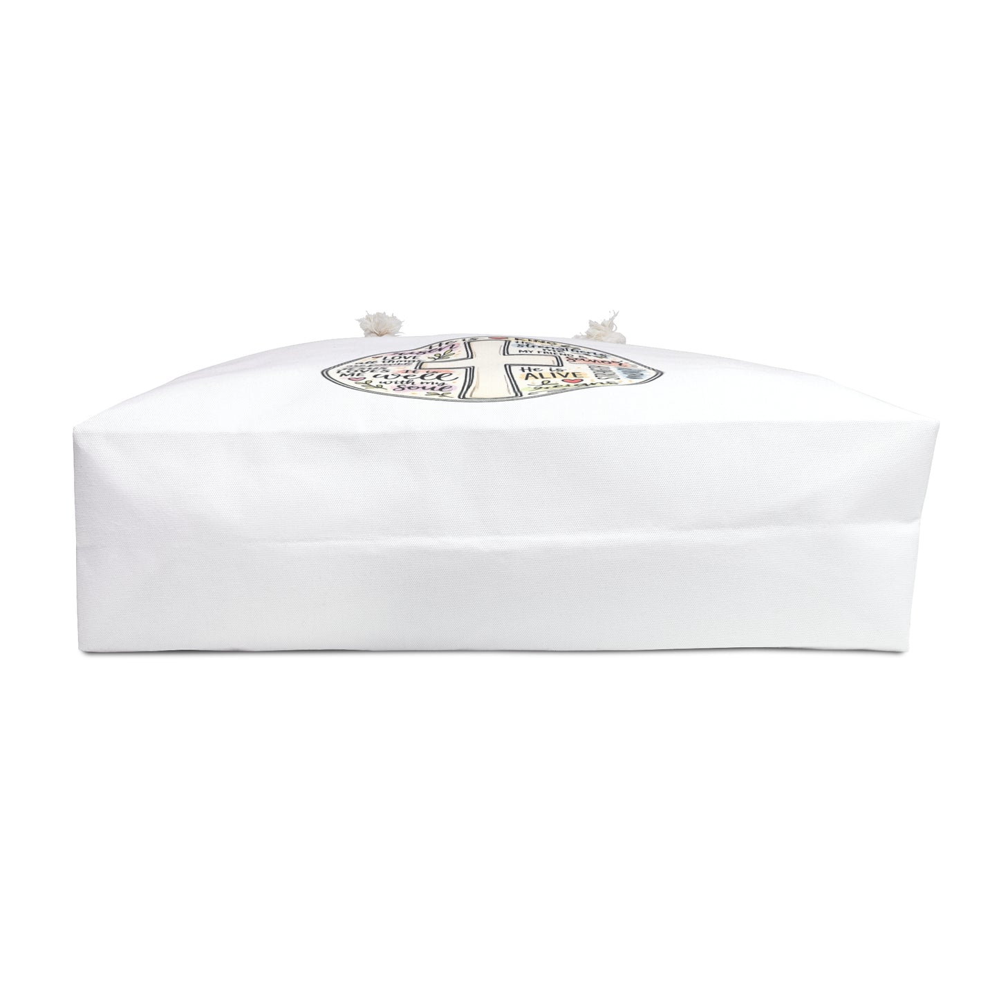 Christian Weekender Bag — "Jesus" Cross Faith Travel Tote