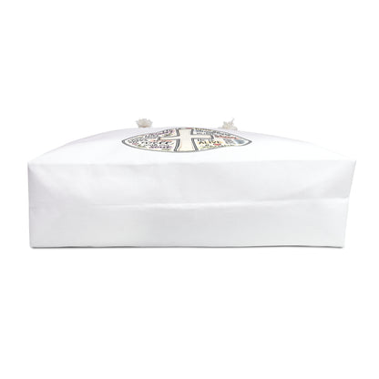 Christian Weekender Bag — "Jesus" Cross Faith Travel Tote