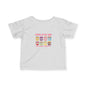Infant Tee — "Jesus Is My Jam" Cute Christian Baby Shirt