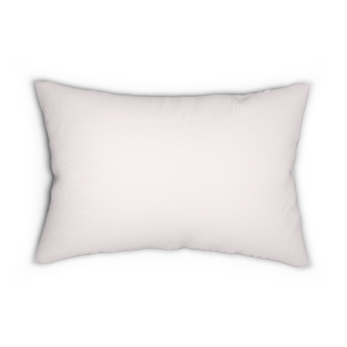 Faith Lumbar Pillow — "Spend Quality Time with Jesus Today" Christian Home Decor