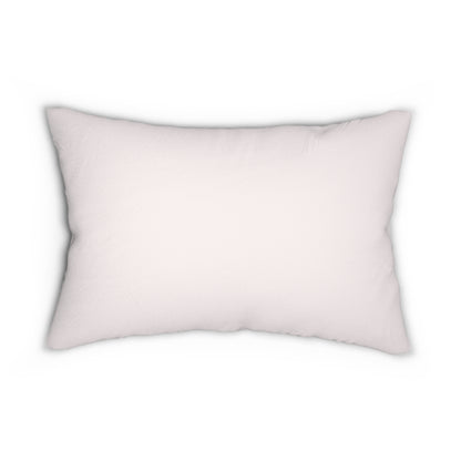 Faith Lumbar Pillow — "Spend Quality Time with Jesus Today" Christian Home Decor