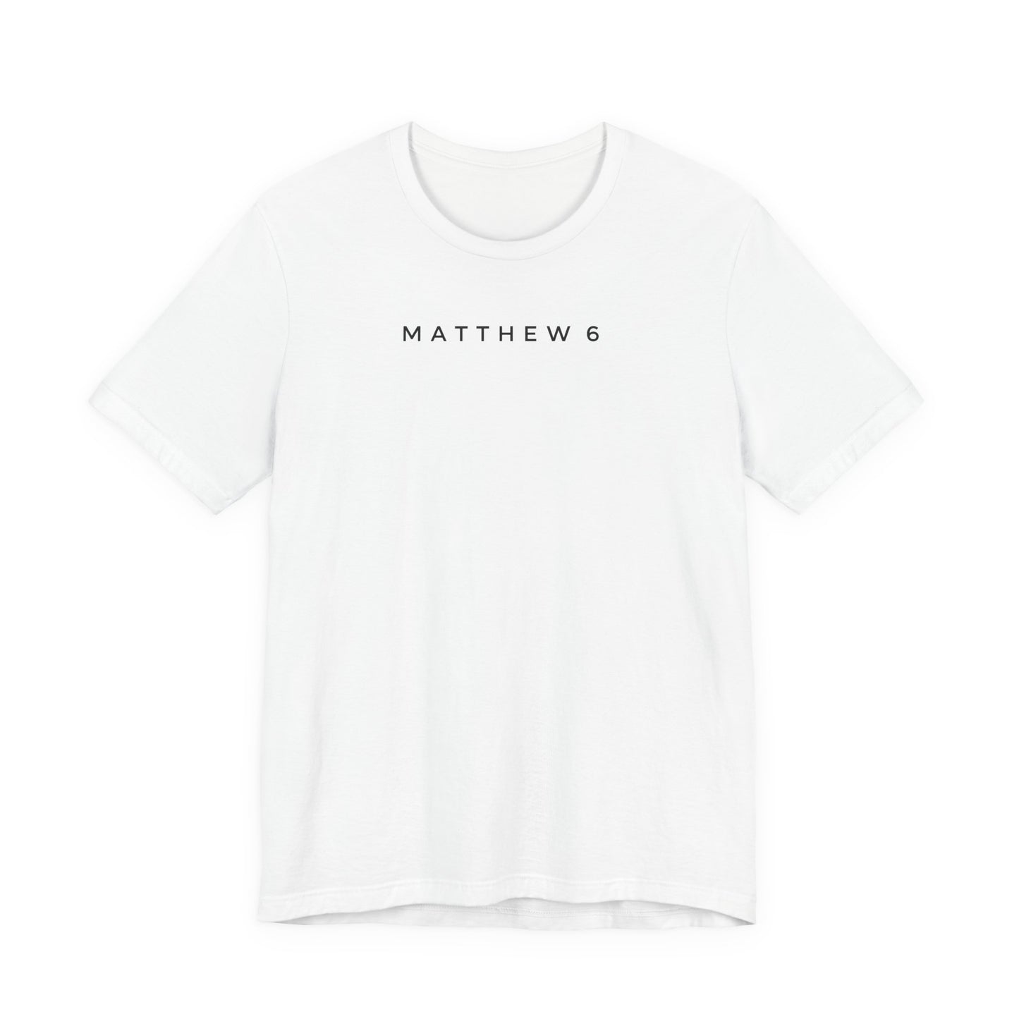 Matthew 6 Prayer Cross Tee — Our Father Lord's Prayer Christian T-Shirt