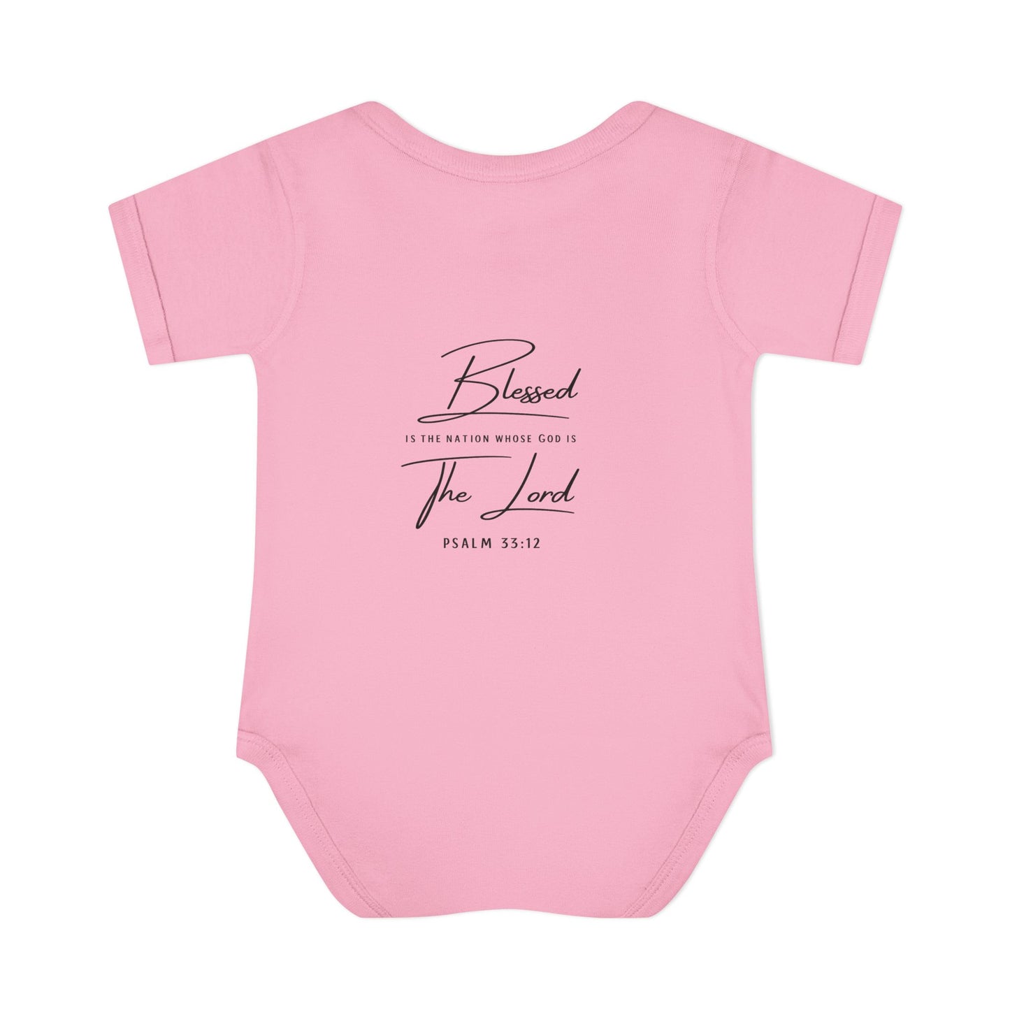 Baby Bodysuit – "My First 4th of July" Patriotic Infant Onesie