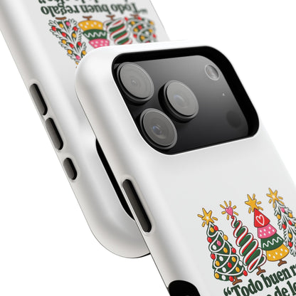 Christmas Grandma Phone Case — “Todo buen regalo viene de lo alto” Magnetic Impact-Resistant Case