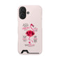 Flamingo 'Stand Out' Phone Card Case — Slim Wallet iPhone Case
