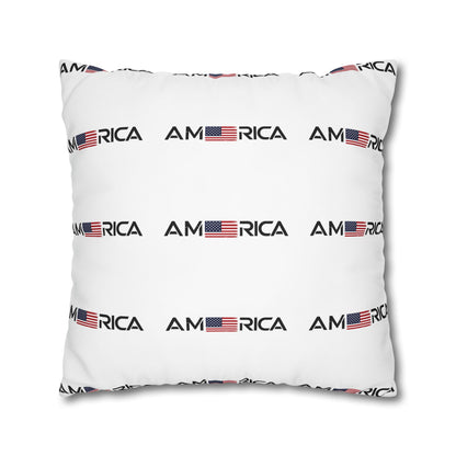 Blessed Is The Nation Pillow — America Psalm 33:12 Patriotic Decorative Pillowcase