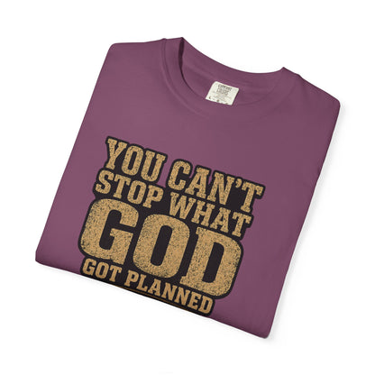 BIG FROST You Can't Stop What God Got Planned DOUBLE SIDED PRINT Tee