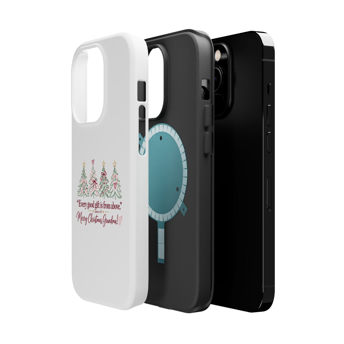 Christmas Grandma Phone Case — “Every good gift is from above” Magnetic Impact-Resistant Case