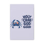 Patriotic Crab Canvas — "Holy Crab God Is Good" Wall Art