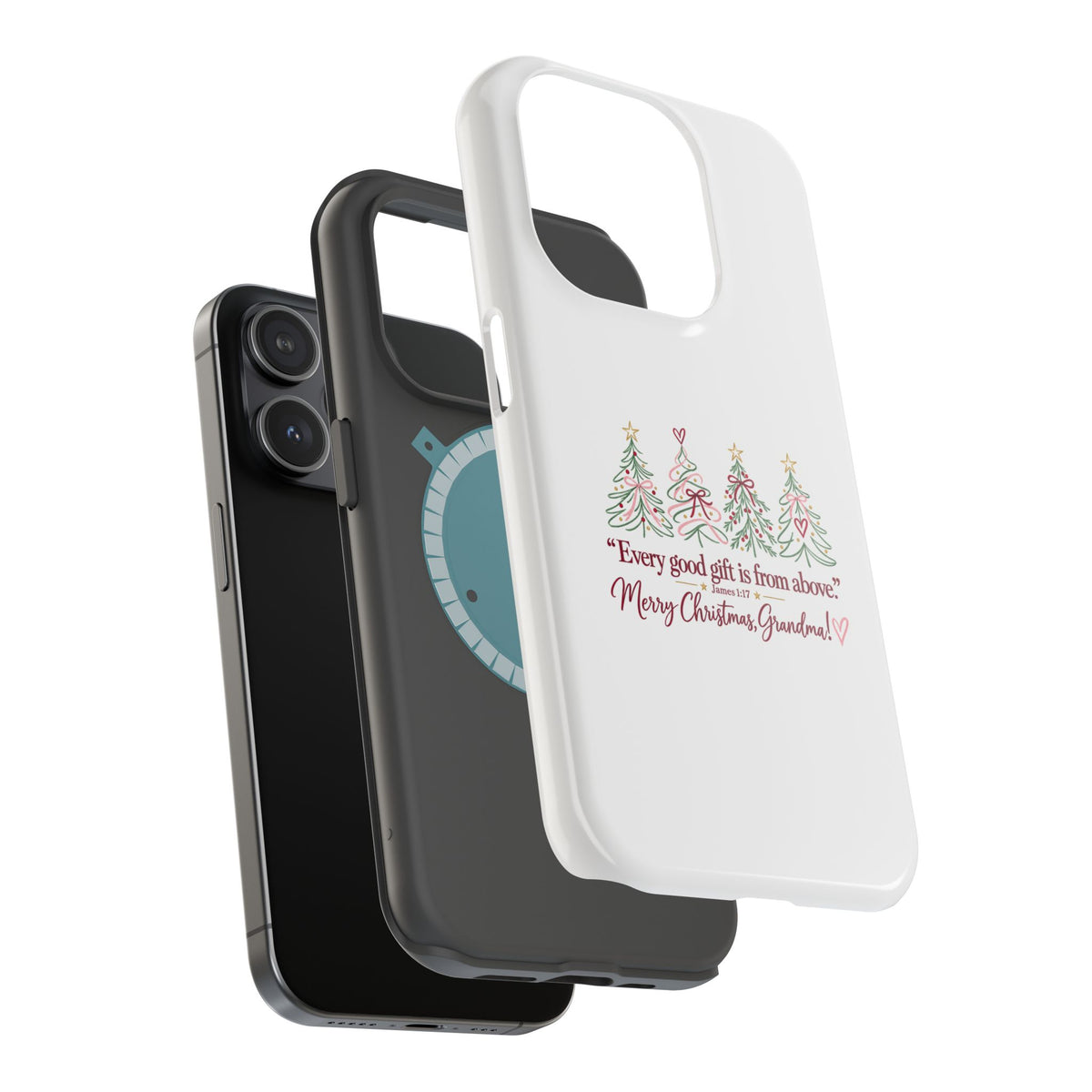 Christmas Grandma Phone Case — “Every good gift is from above” Magnetic Impact-Resistant Case