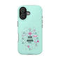 Mint Christian Phone Case — "God Is So Much Bigger Than..." Magnetic Impact-Resistant