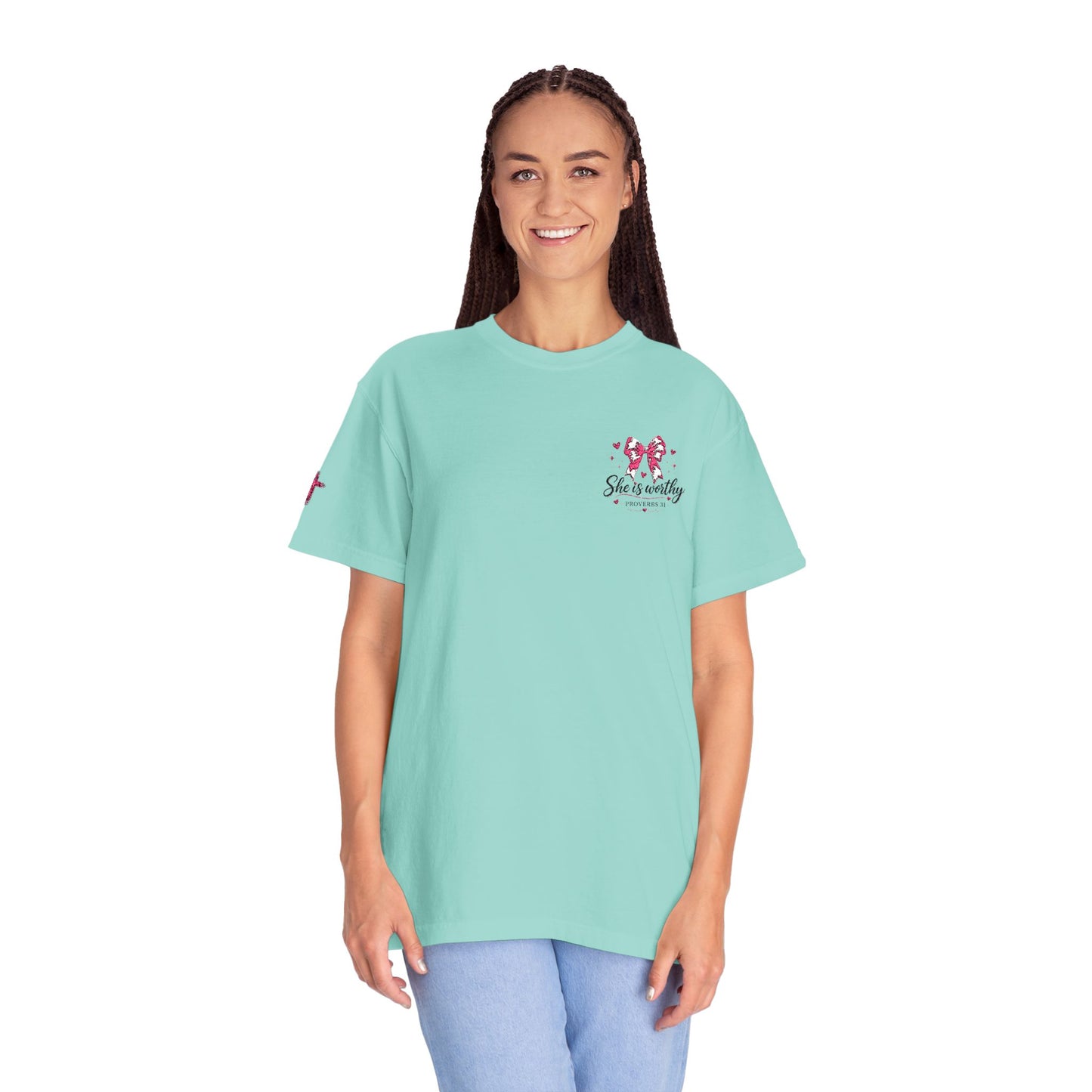 Butterfly Floral Graphic T-Shirt — 'Spread Your Wings' Chest Print