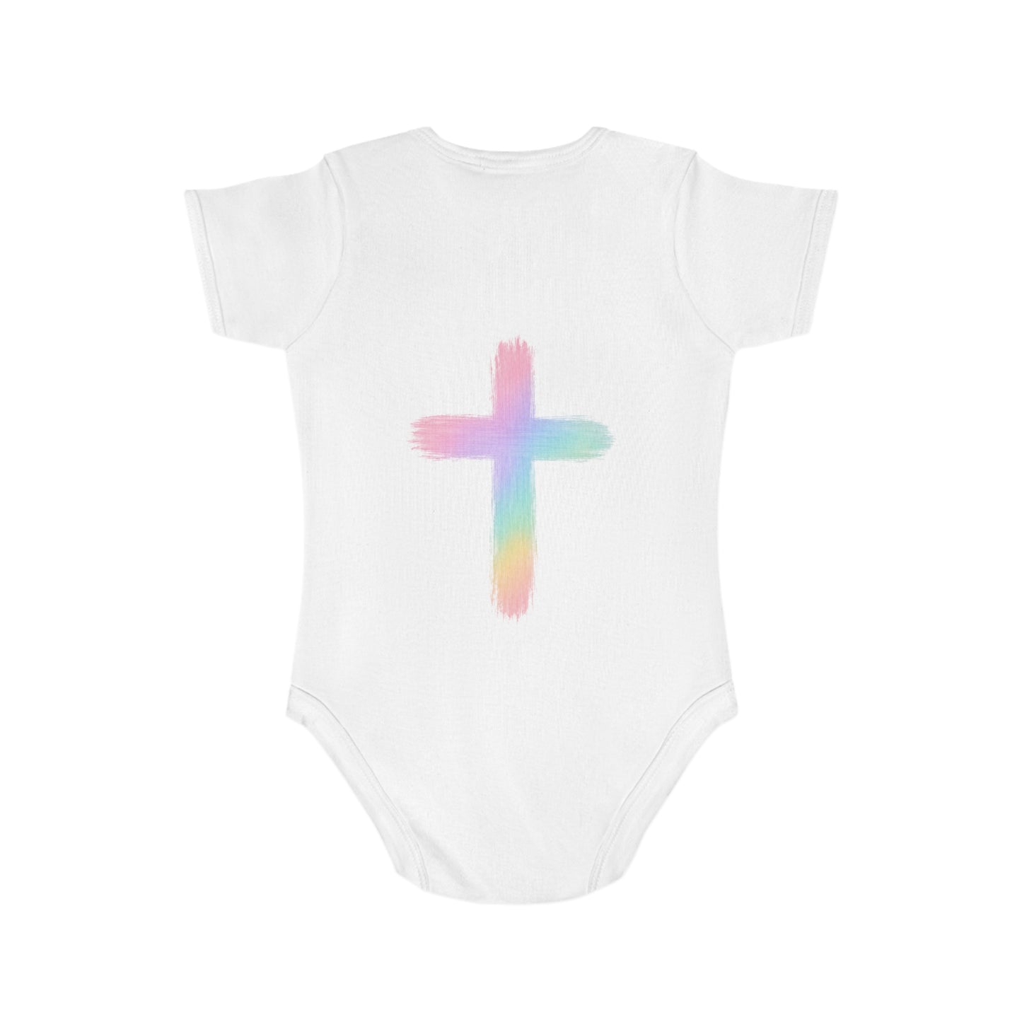 Baby Short Sleeve Bodysuit — "Baby" Text Infant Onesie