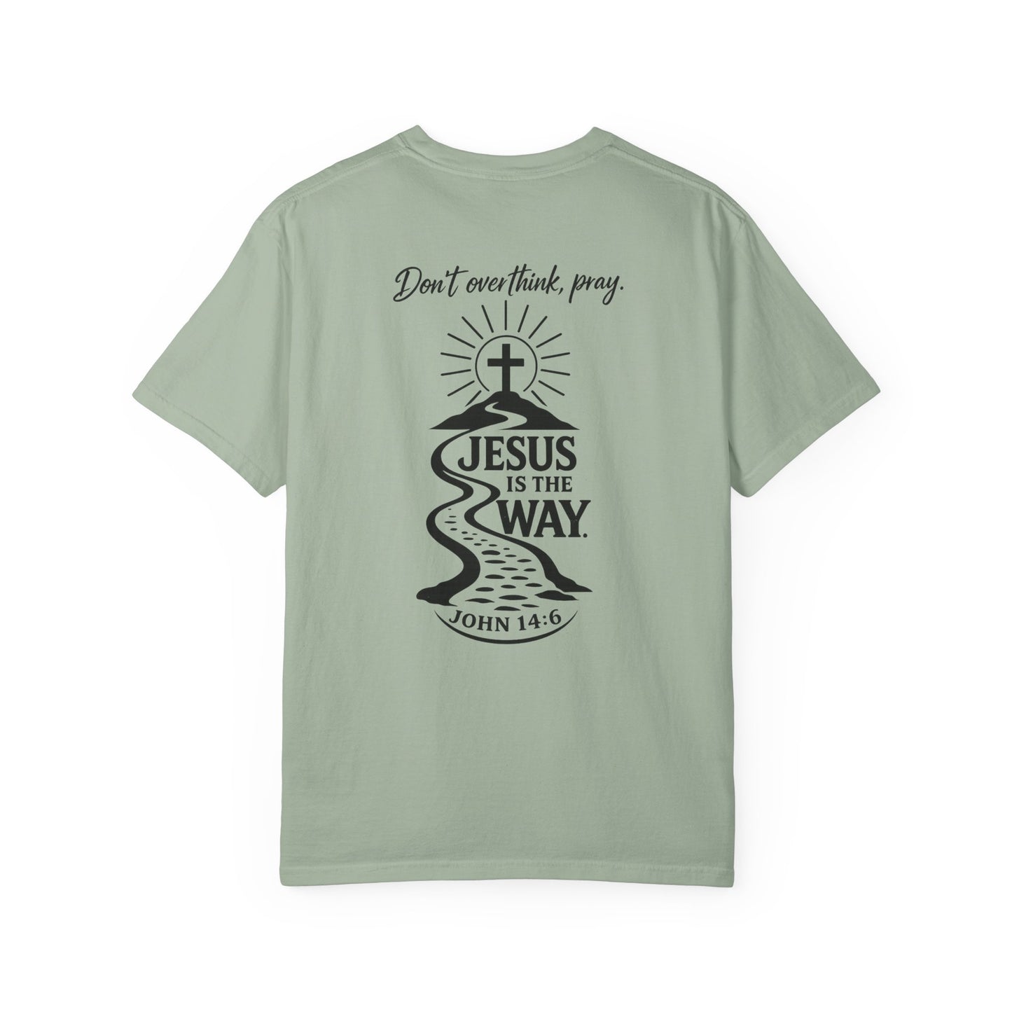Jesus Is The Way T-Shirt — “God One Nation” Christian Faith Tee (John 14:6)