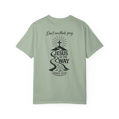 Jesus Is The Way T-Shirt — “God One Nation” Christian Faith Tee (John 14:6)