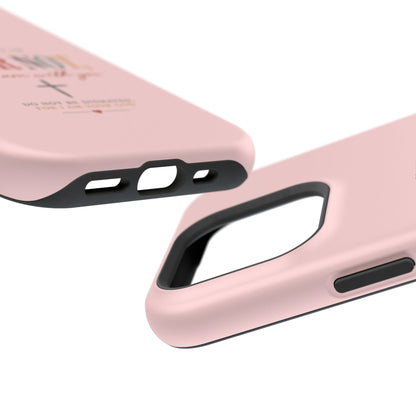 Fear Not Isaiah 41:10 Pink Magnetic Impact Phone Case