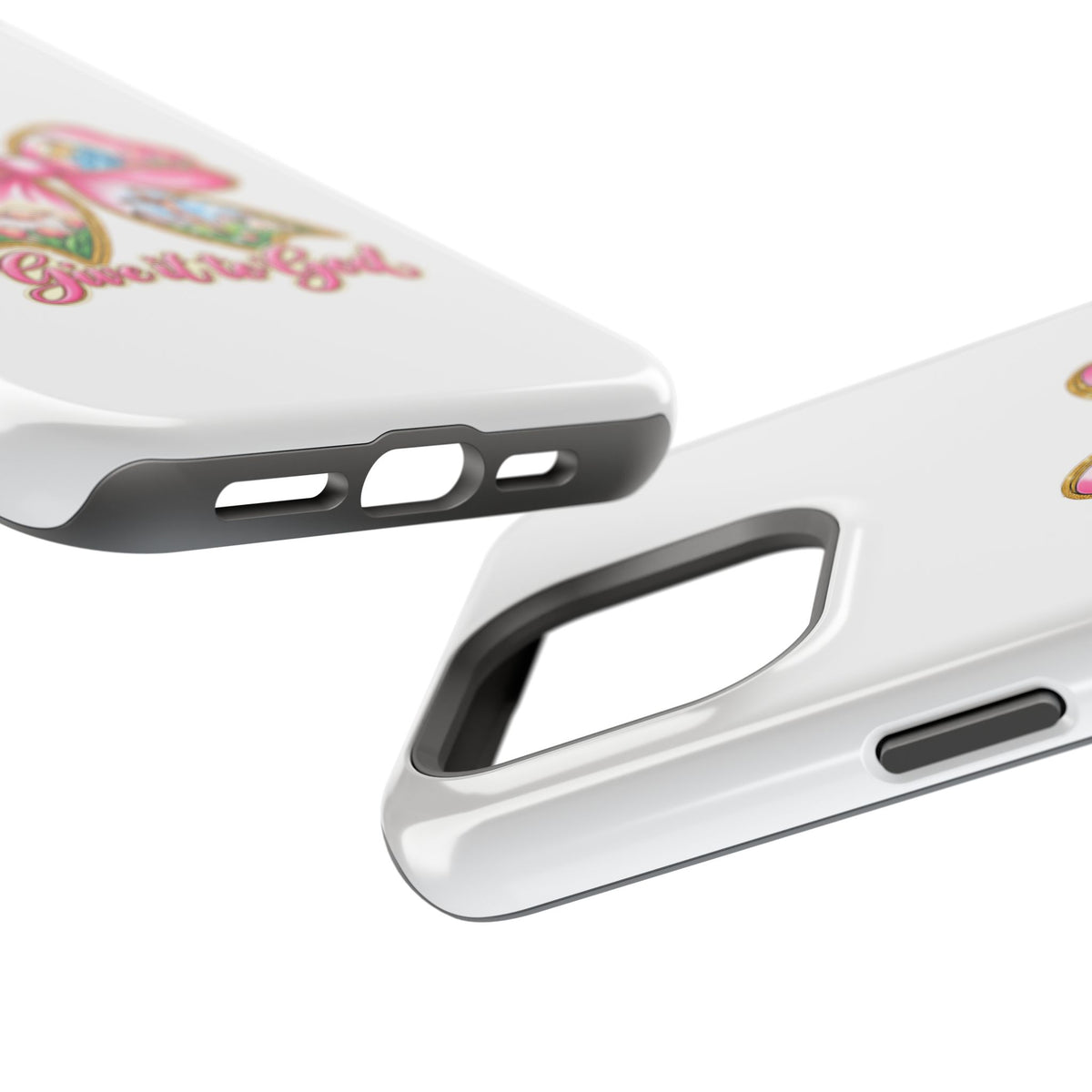 Give It to God Phone Case — Floral Bow Christian iPhone Cover