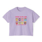 Jesus Is My Jam Women’s Boxy Tee — Cute Christian Faith Graphic Shirt